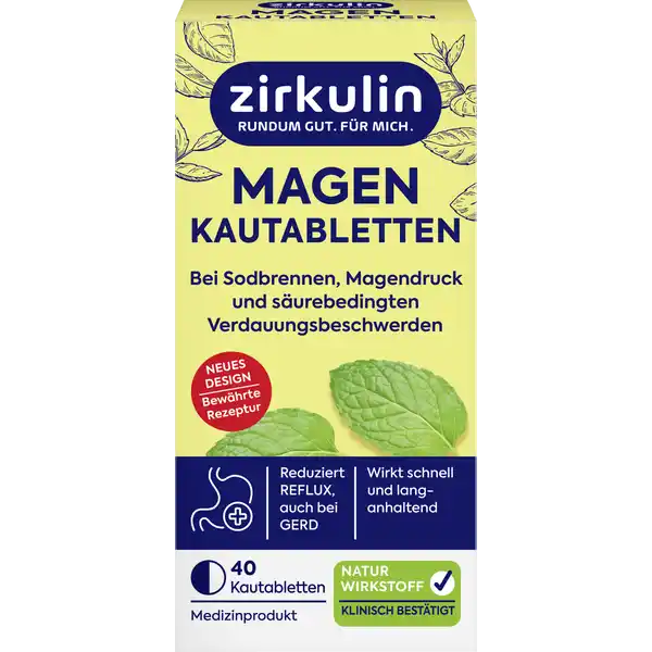 أقراص للمضغ للمعدة