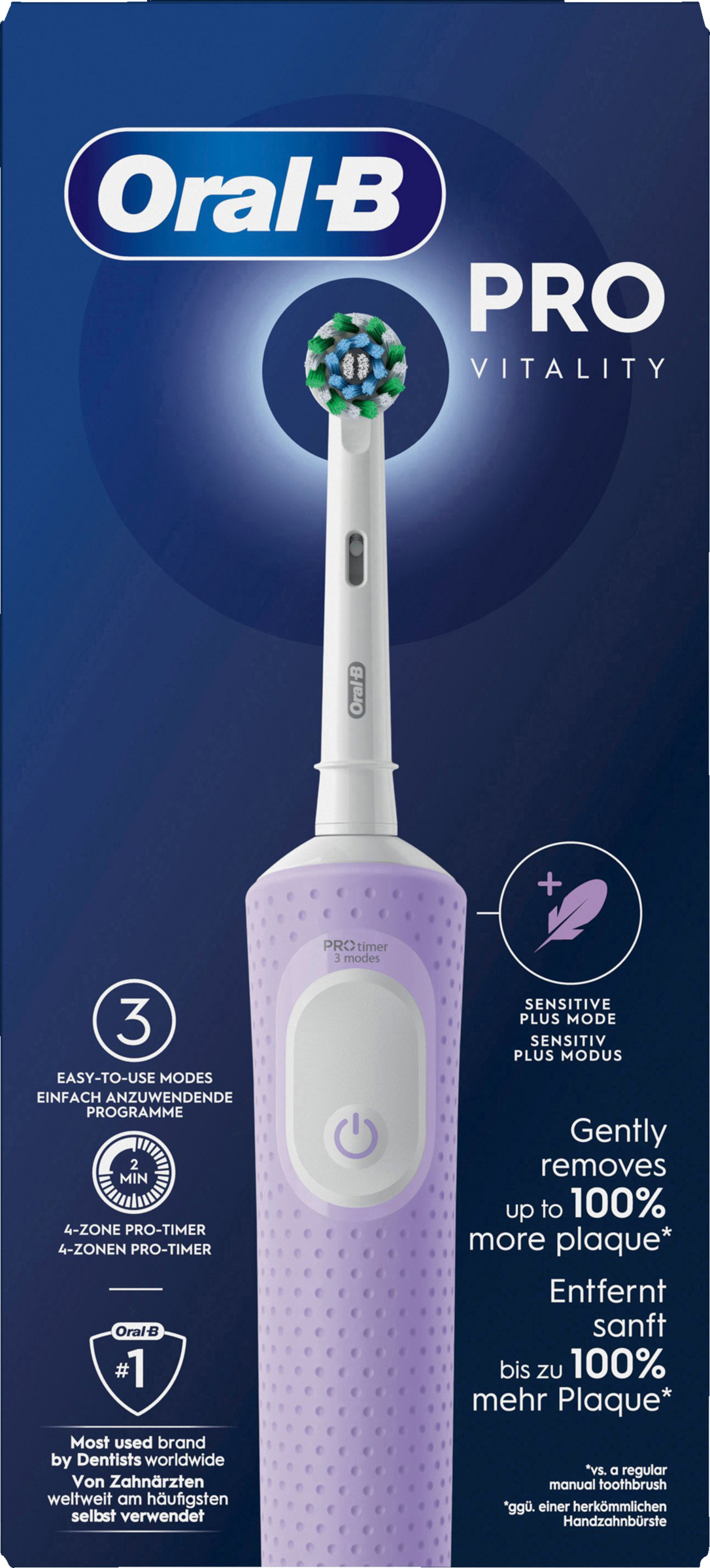 فرشاة أسنان كهربائية Vitality Pro D103 Lilac Violet 4