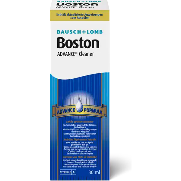 منظف Boston Advance للعدسات اللاصقة