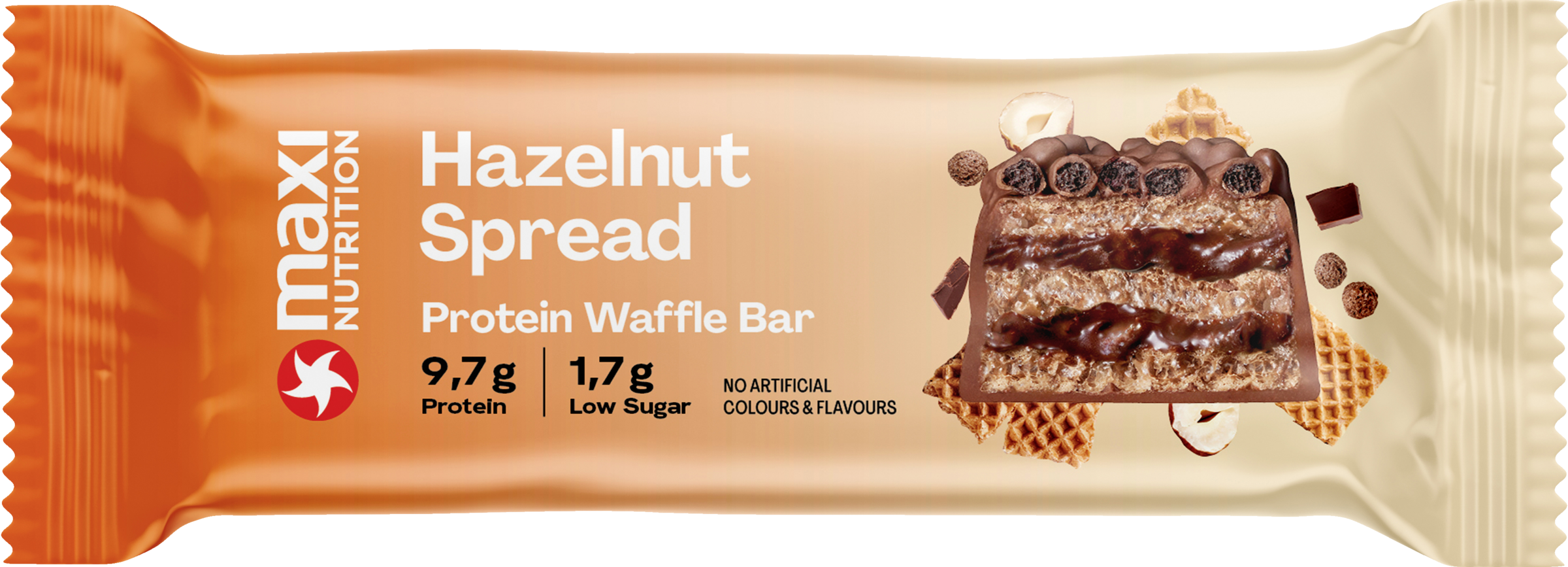 MaxiNutrition Protein Waffle Bar Hazelnut Spread