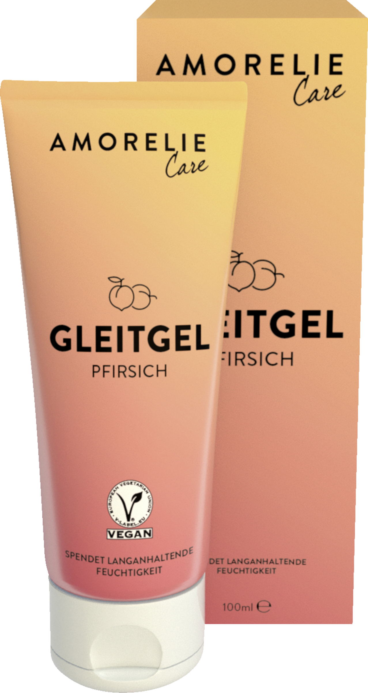 AMORELIE Care Gleitgel Pfirsich