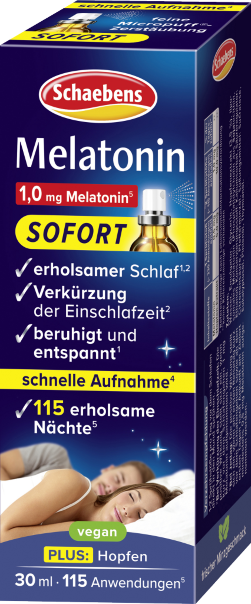 Schaebens Melatonin Sofort-Spray 30 ml
