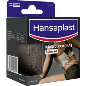 شريط كينيزيولوجي أسود