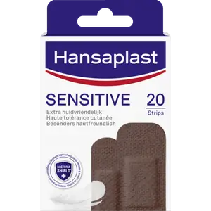 ضمادات حساسة بلون بشرة داكن