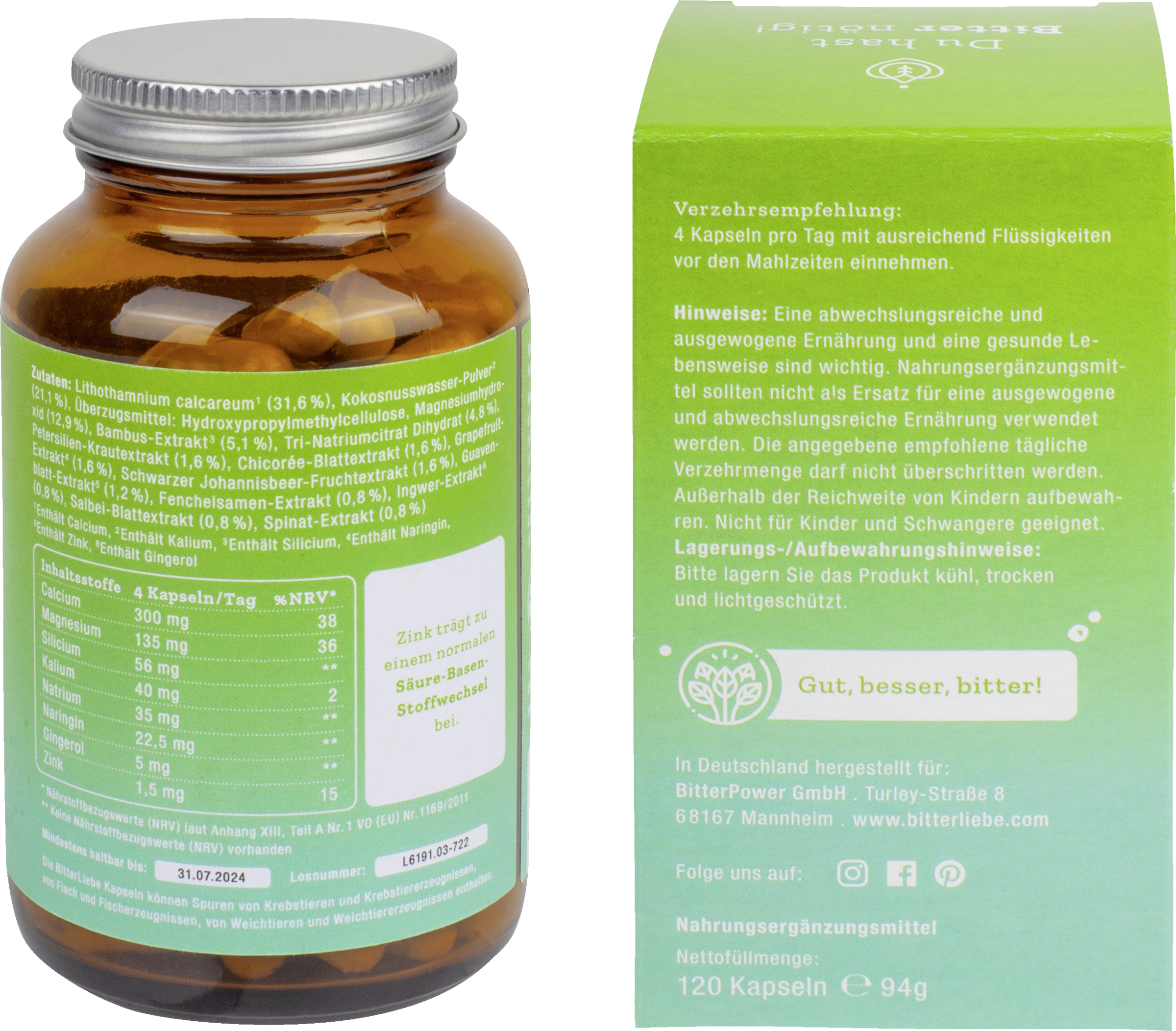 كبسولات Basen Komplex 4