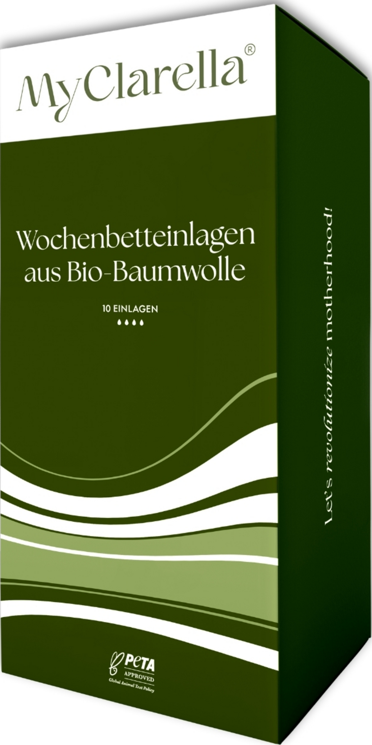 MyClarella Wochenbett-Einlagen aus Bio-Baumwolle