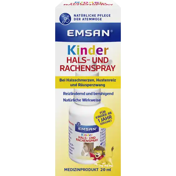 بخاخ الحلق والبلعوم للأطفال