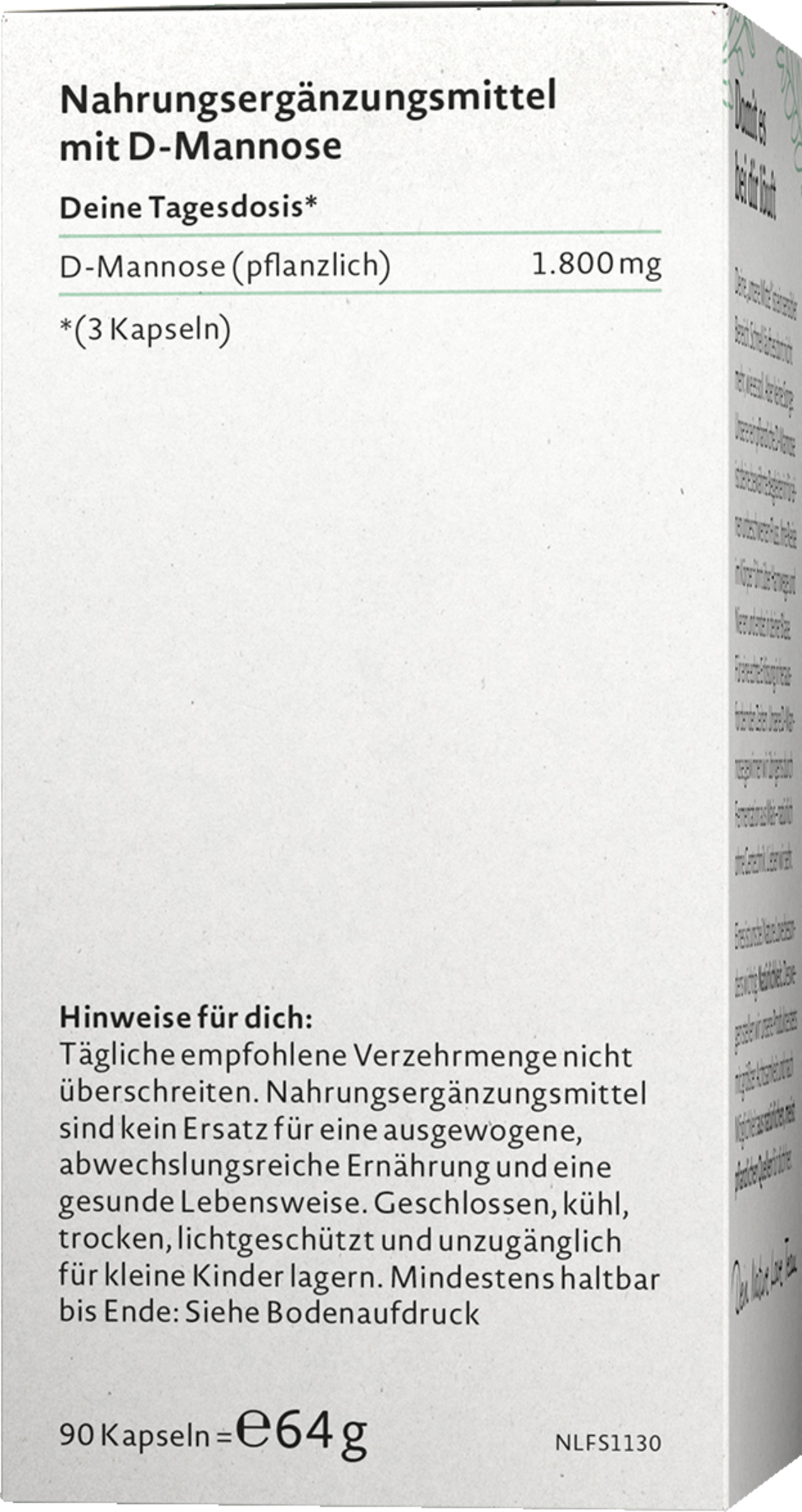 كبسولات D-Mannose 5