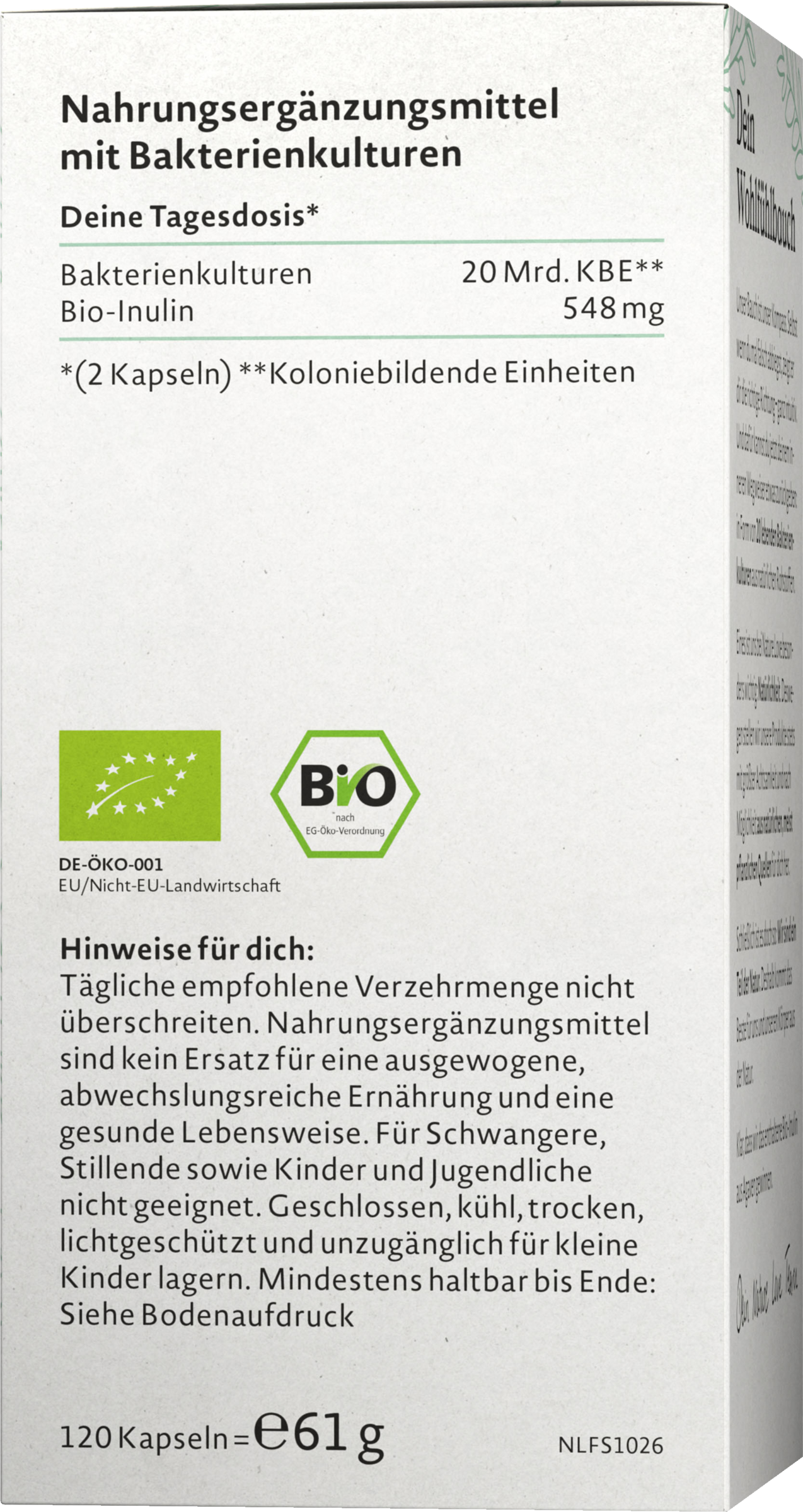 كبسولات Probiona Kulturen Komplex 3