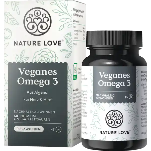 كبسولات أوميغا 3 نباتية