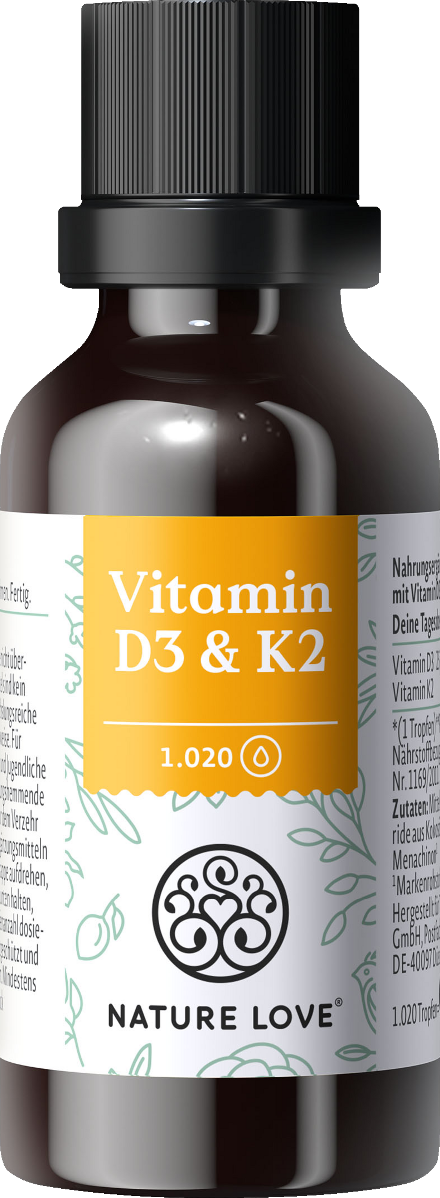 قطرات فيتامين د3 وك2 2