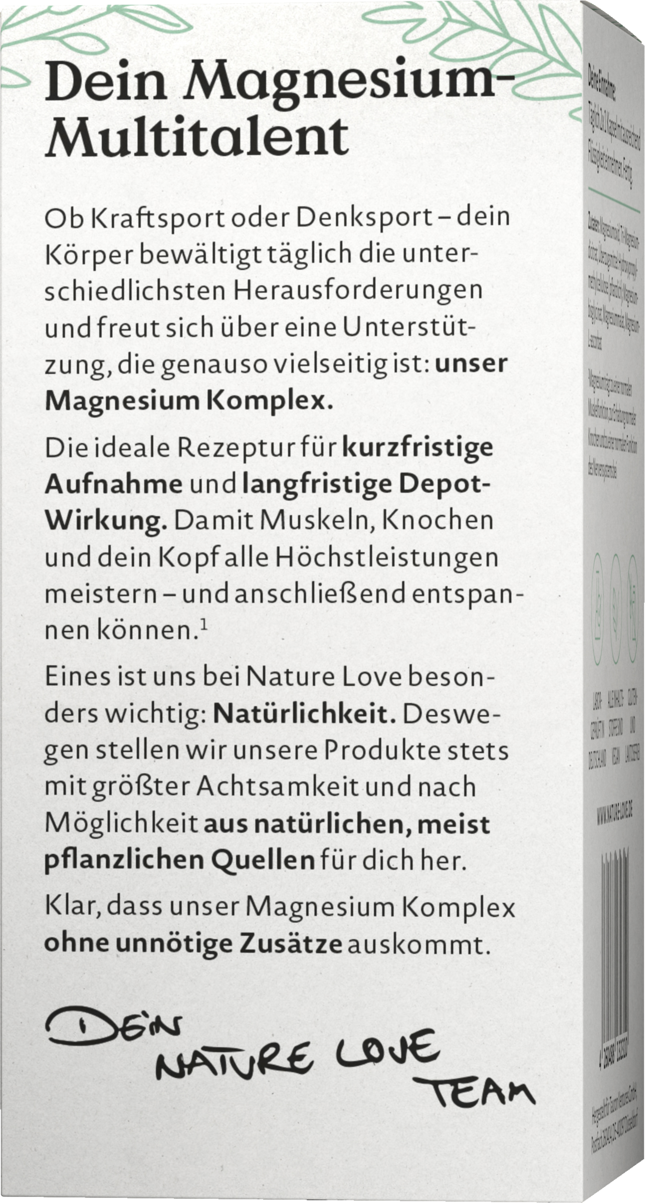 Nature Love Magnesium Komplex Kapseln online kaufen | rossmann.de