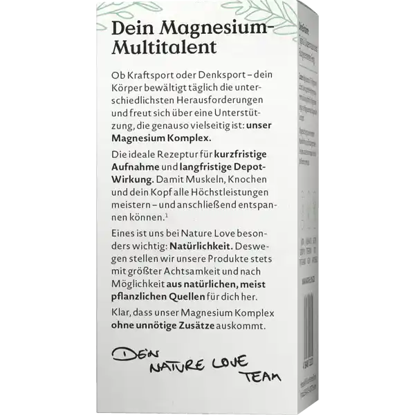 Nature Love Magnesium Komplex Kapseln online kaufen | rossmann.de