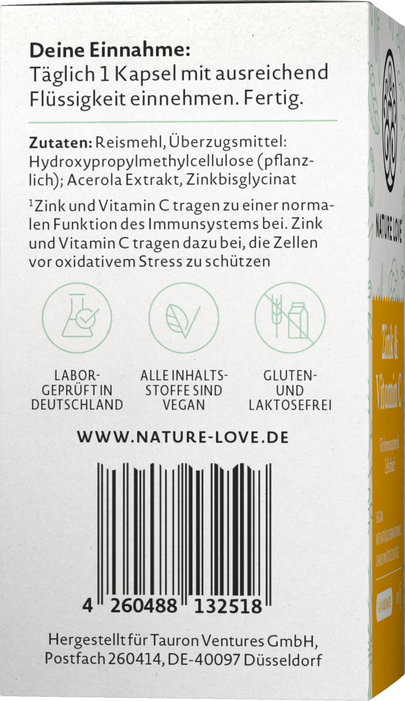 كبسولات الزنك وفيتامين سي 4