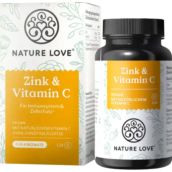 كبسولات الزنك وفيتامين سي