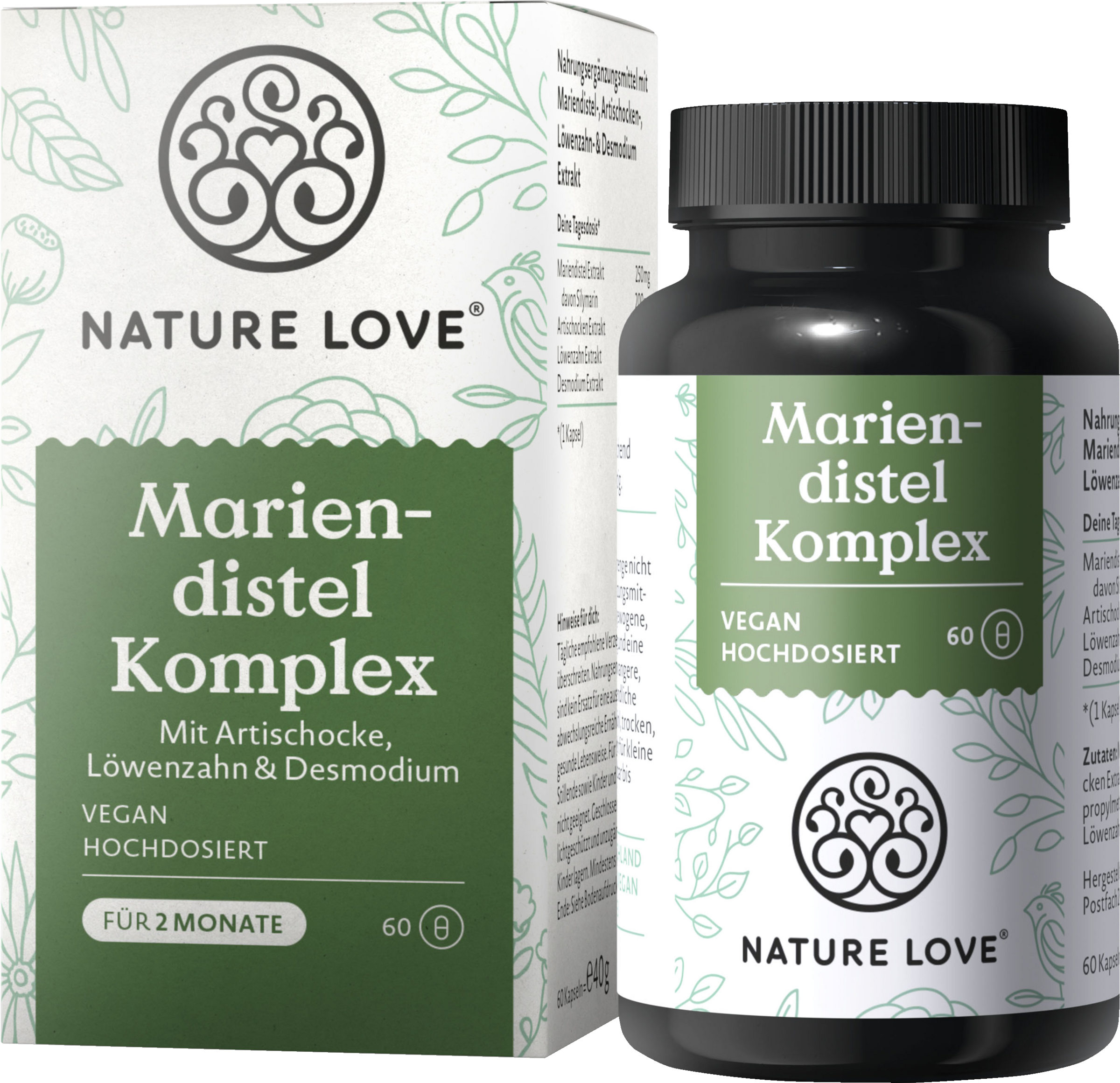 Nature Love Mariendistel Komplex Kapseln
