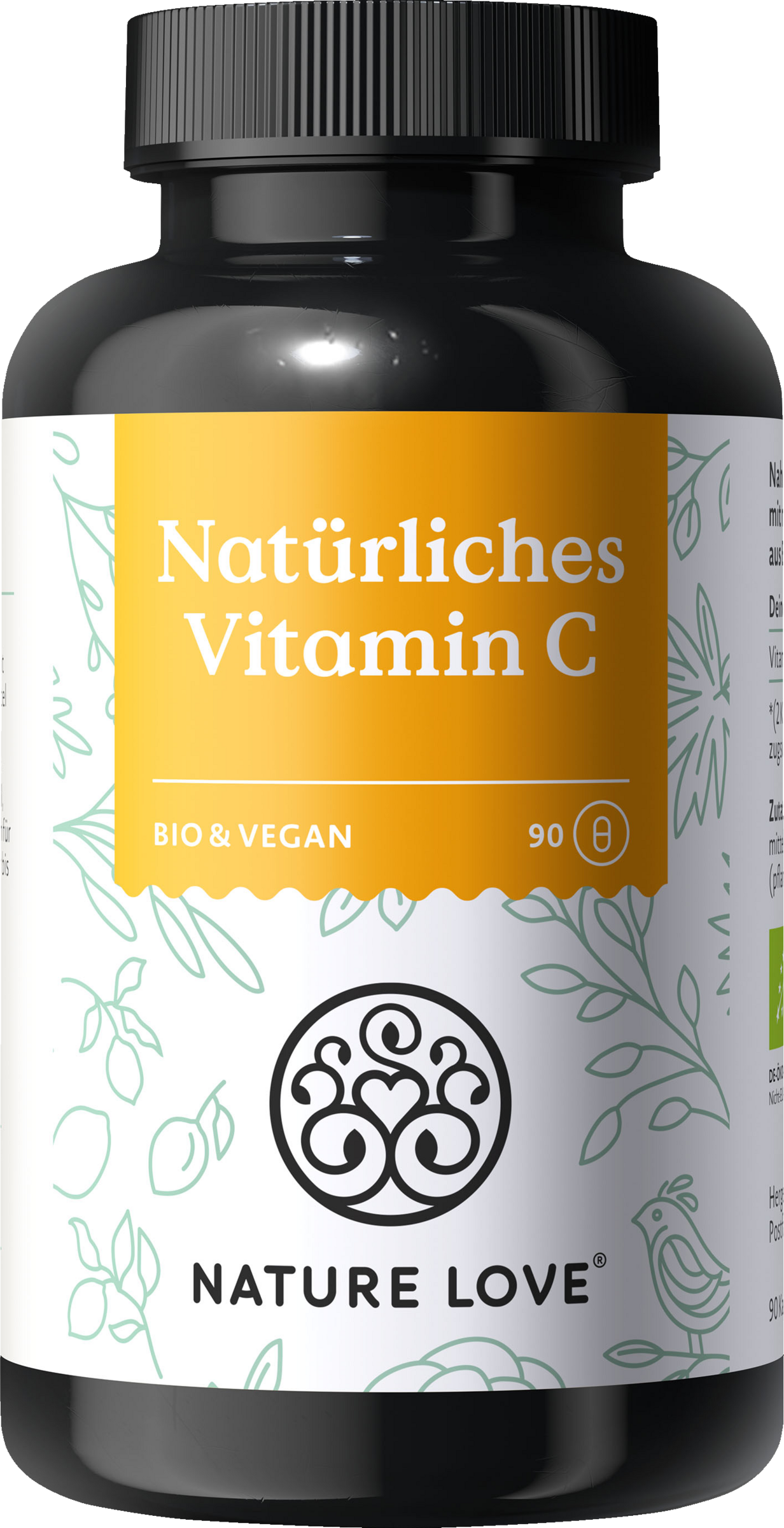 كبسولات فيتامين سي طبيعي عضوي 2