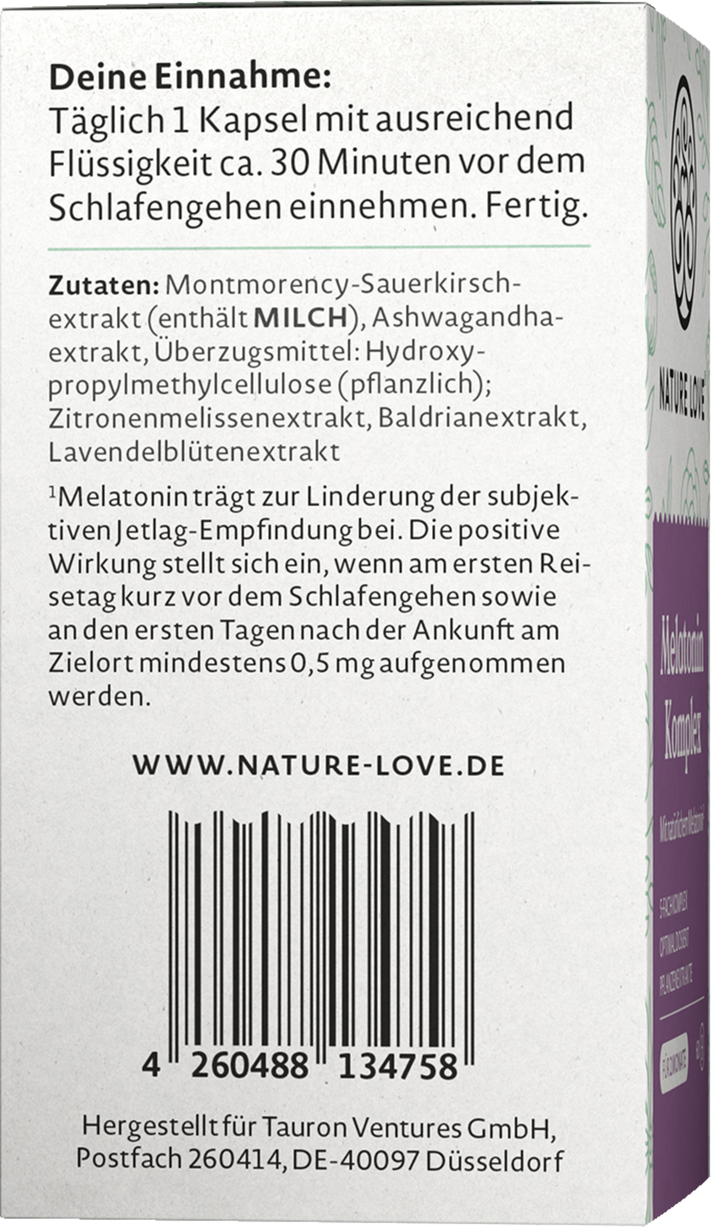 كبسولات مركب الميلاتونين 4