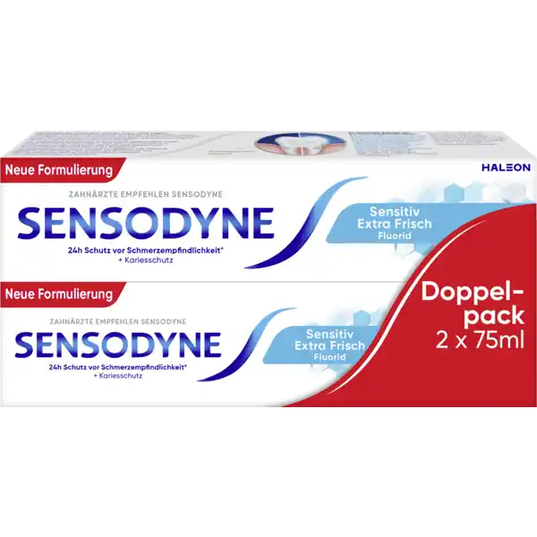 معجون أسنان Extra Frisch عبوة مزدوجة