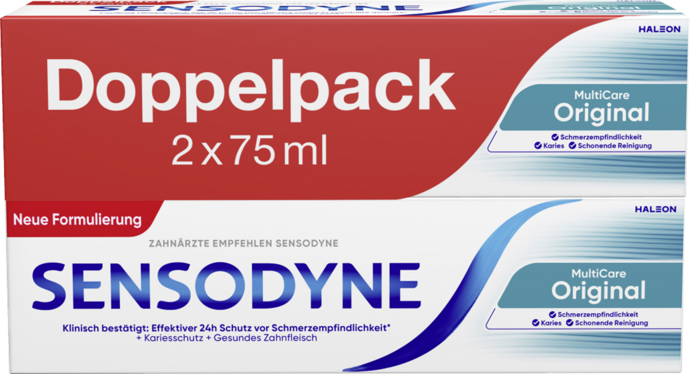 معجون أسنان MultiCare Original عبوة مزدوجة