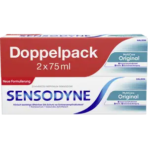 معجون أسنان MultiCare Original عبوة مزدوجة