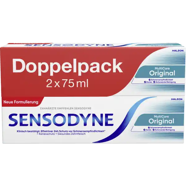 معجون أسنان MultiCare Original عبوة مزدوجة