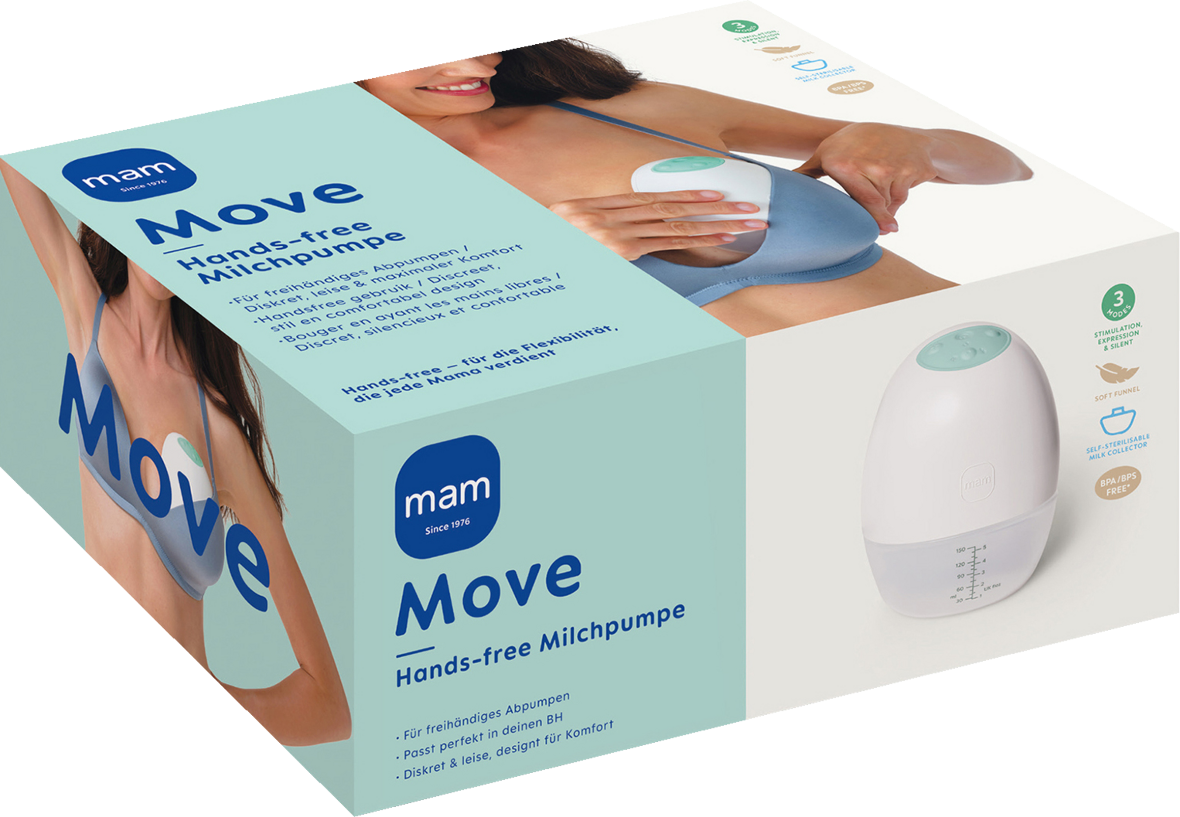 MAM Move Hands-free Milchpumpe
