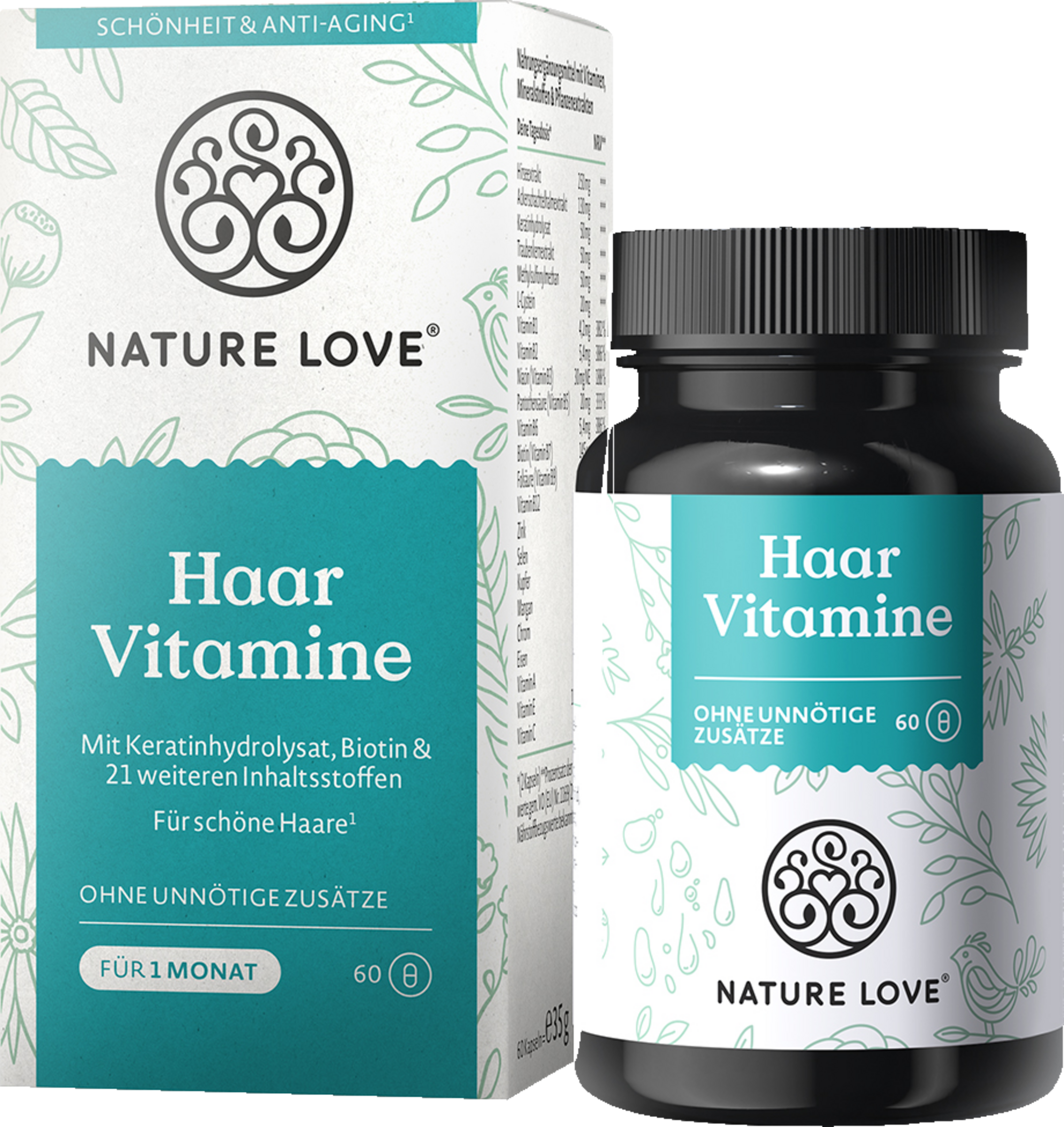 Nature Love Haar Vitamine Kapseln