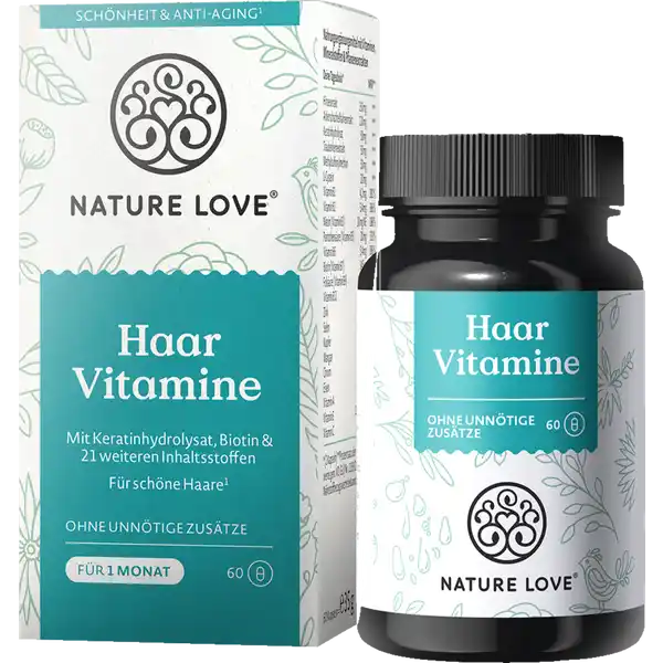 كبسولات فيتامينات الشعر