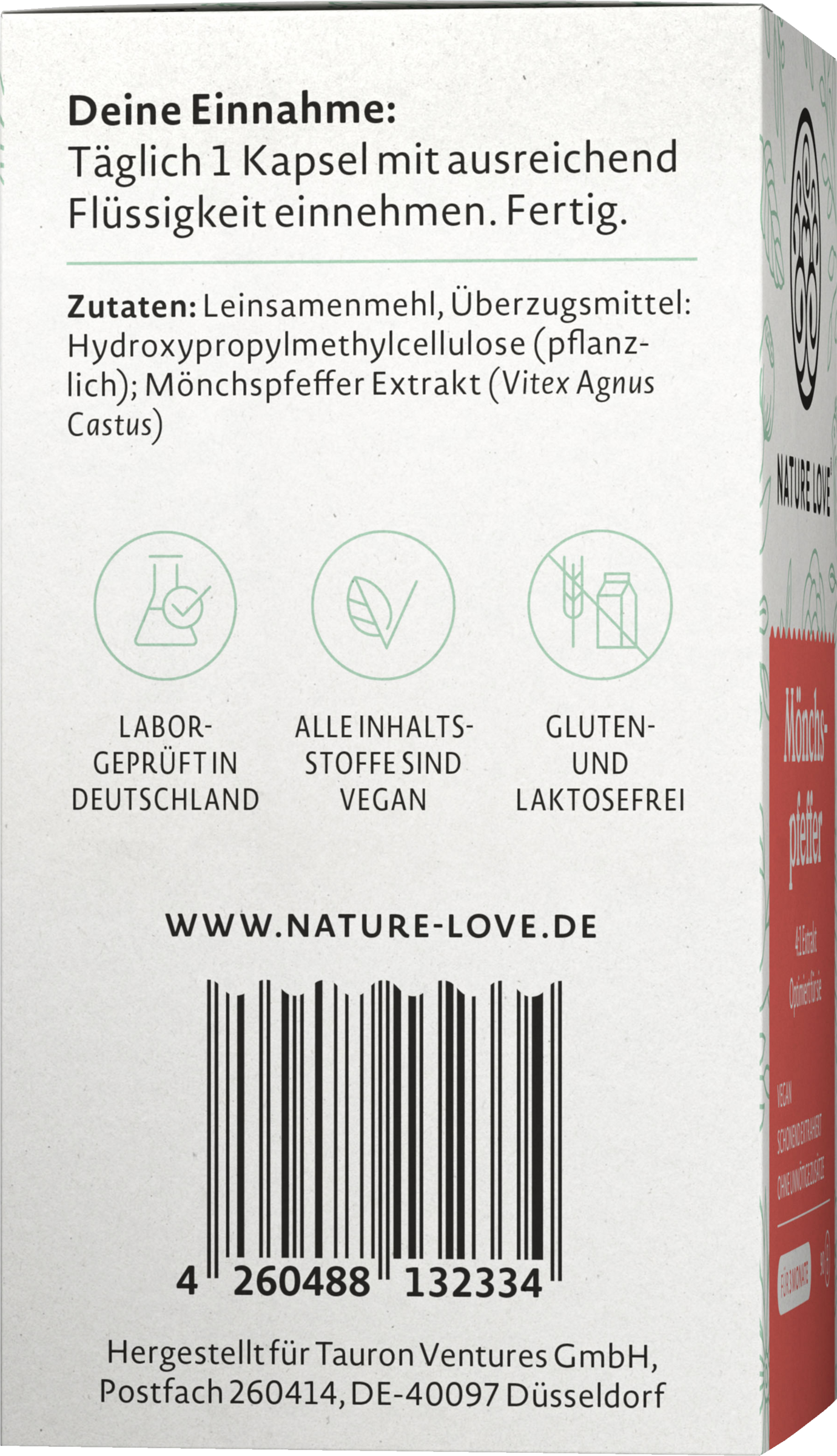 كبسولات شجرة الرهبان (Mönchspfeffer Kapseln) 4