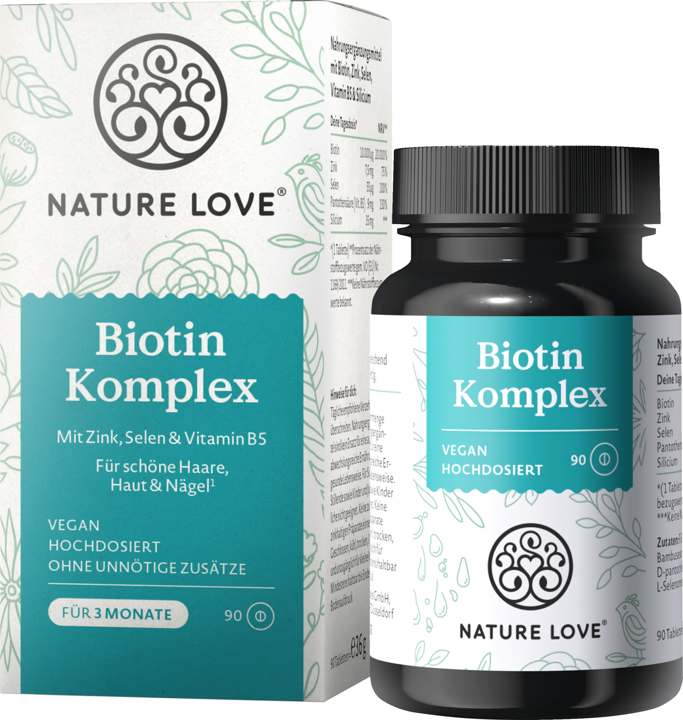 Nature Love Biotin Komplex Tabletten