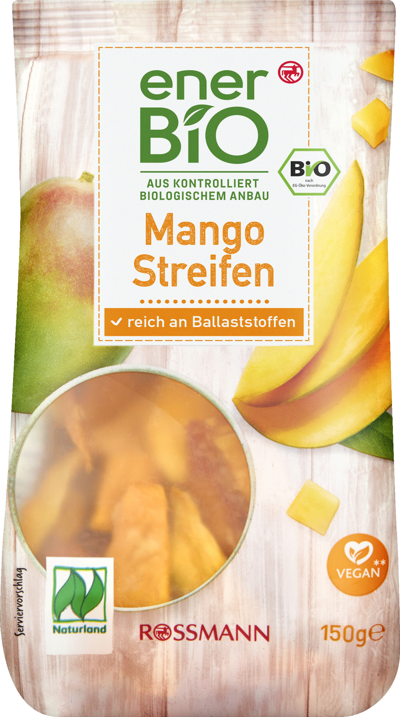 Mango Streifen Naturland