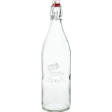 Bügelflasche Dekor 1l (rund)