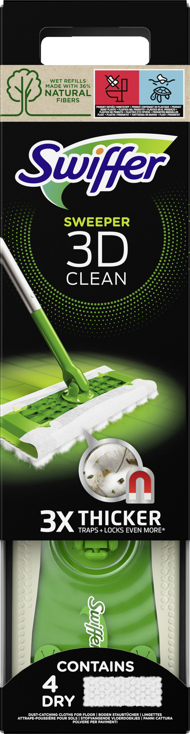 Swiffer Bodenstab 3D Starterset