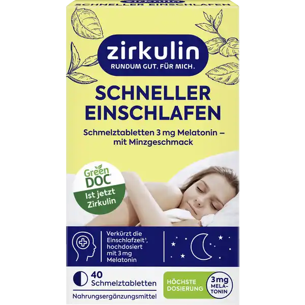 أقراص ذائبة للنوم السريع