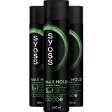Syoss Max Hold Haarspray 3er Vorteilsset