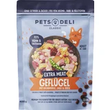 Trockenfutter Extra Meat Geflügel mit Kichererbsen und Linsen