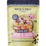 Trockenfutter Junior Huhn & Lachs mit Süßkartoffel und Karotte