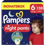 Baby Dry Night Pants Gr. 6 Extra Large (15+ kg) Monatsbox 138 Stück