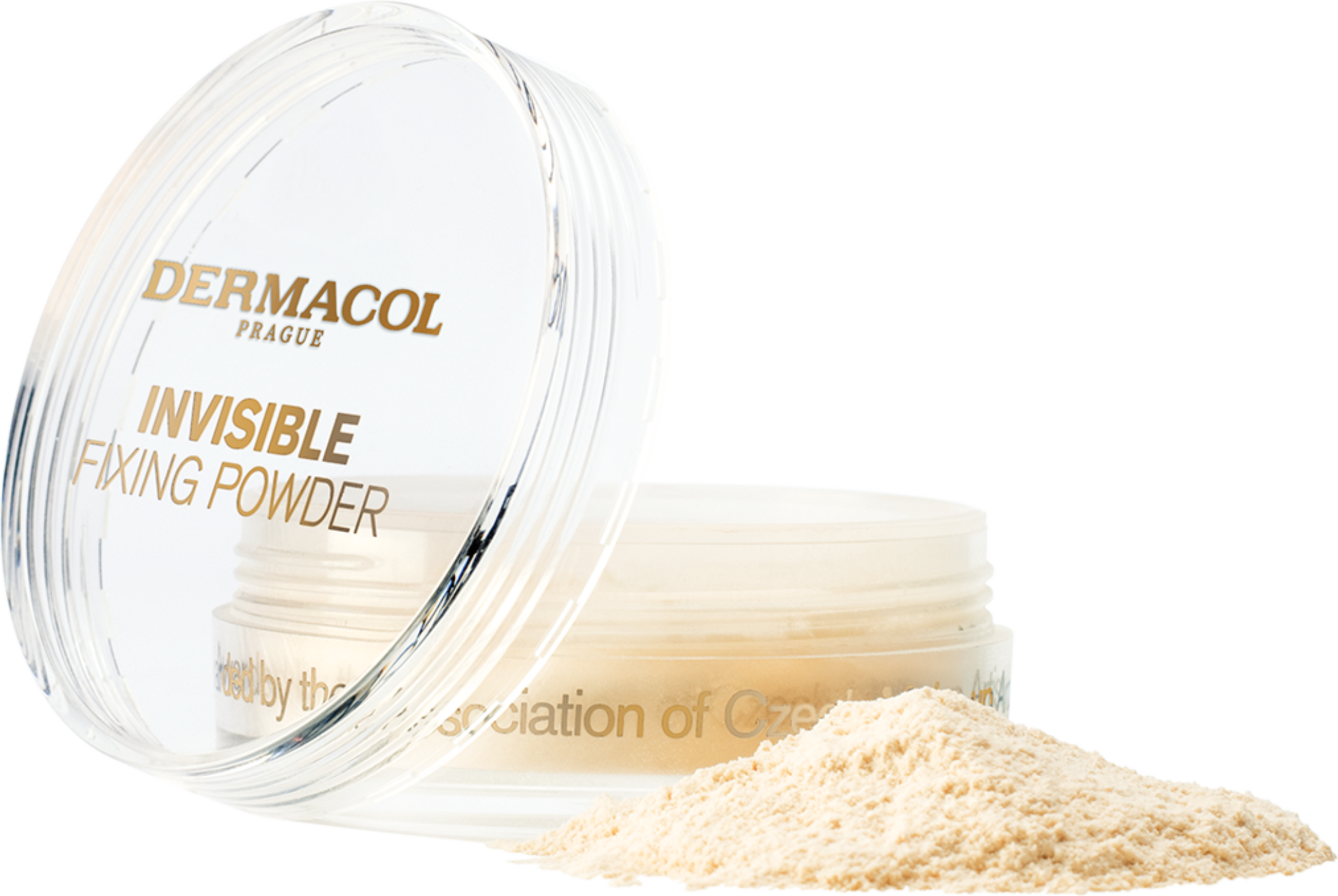 Invisible fixing powder light