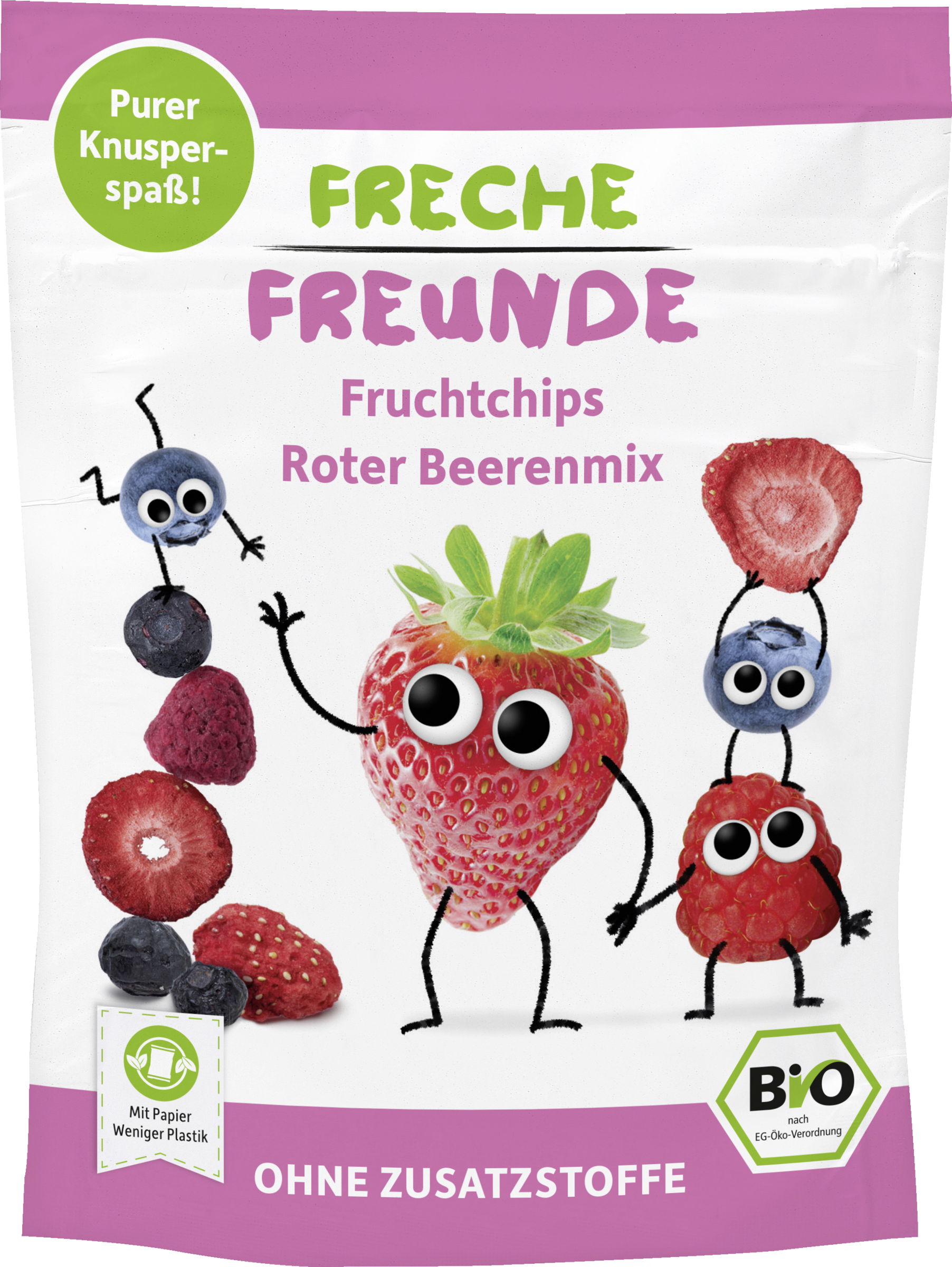 Freche Freunde Bio Roter Beerenmix Fruchtchips