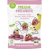 Bio Smoothie-Chips Banane, Apfel, Erdbeere mit Joghurt