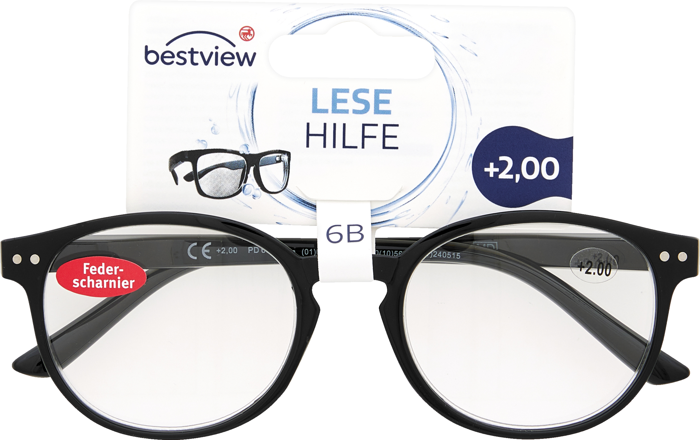BestView Lesehilfe +2,0 DPT Modell 6B