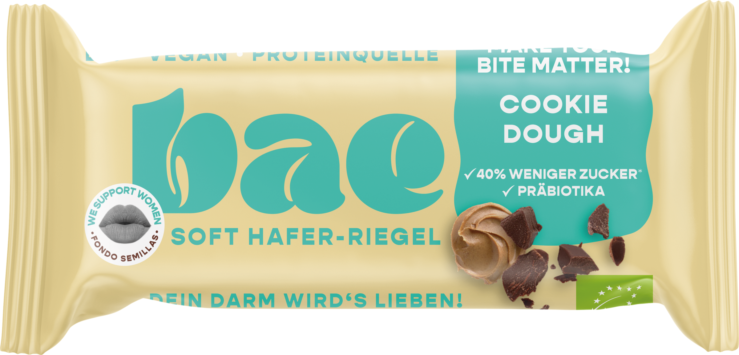 bae Bio Soft-Haferriegel Cookie Dough