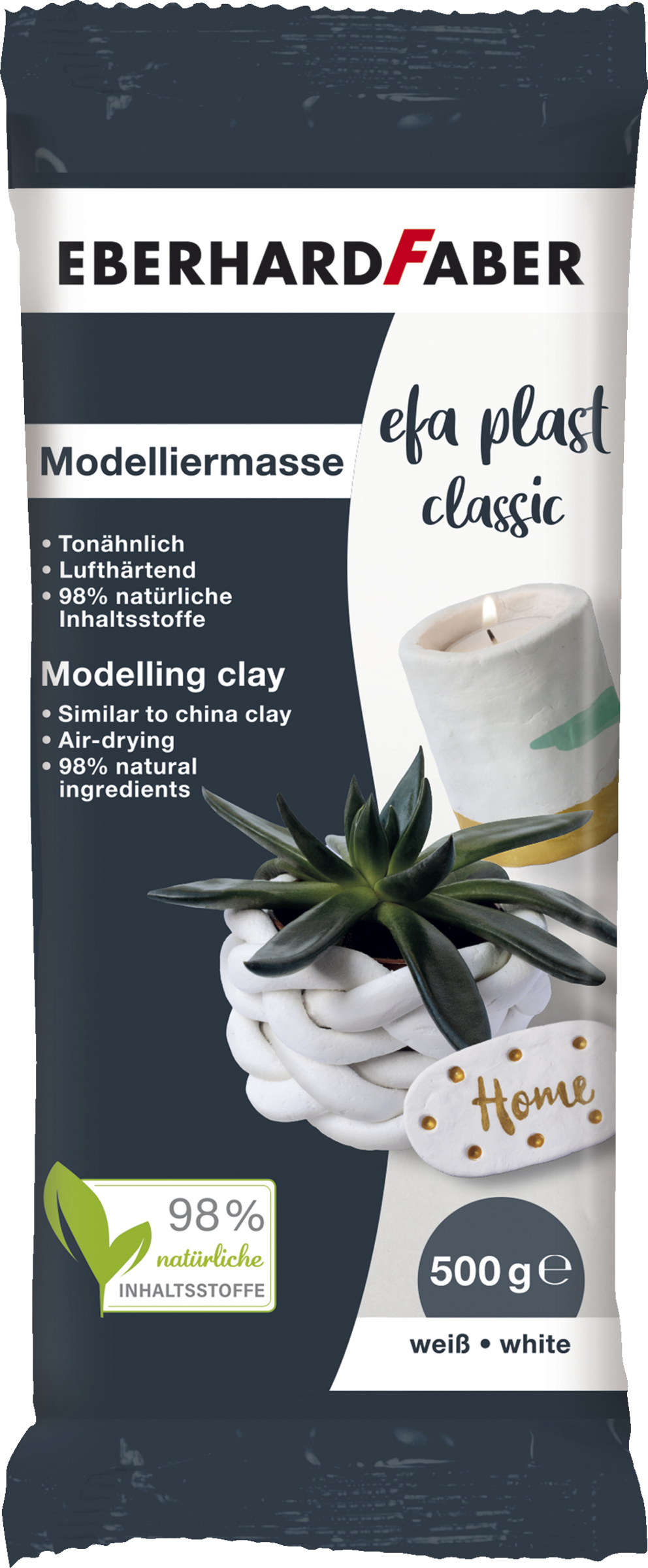Eberhard Faber EFA Plast Classic Modelliermasse weiß