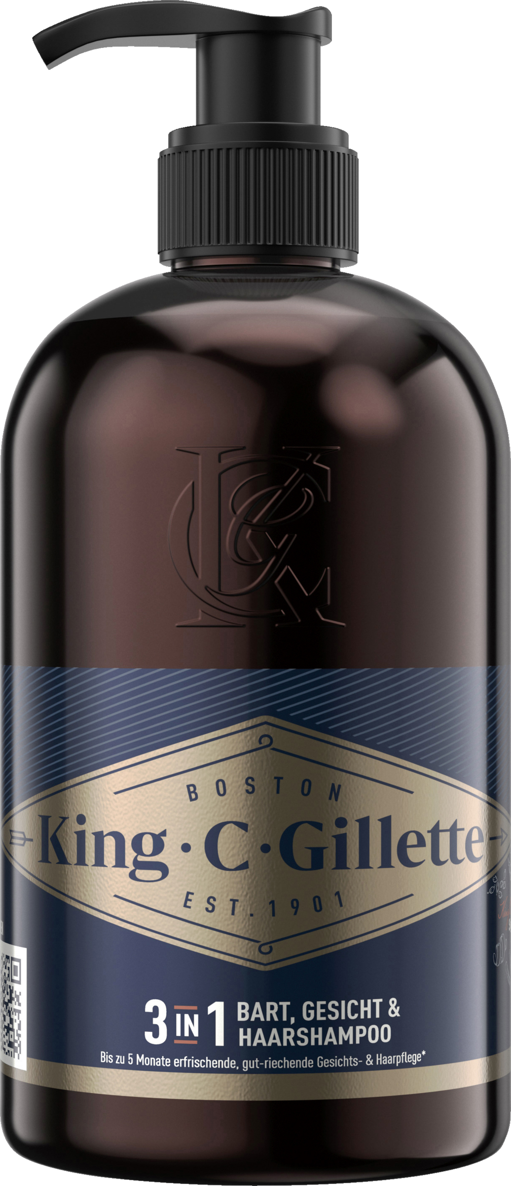 King C. Gillette Bartpflege Bartshampoo