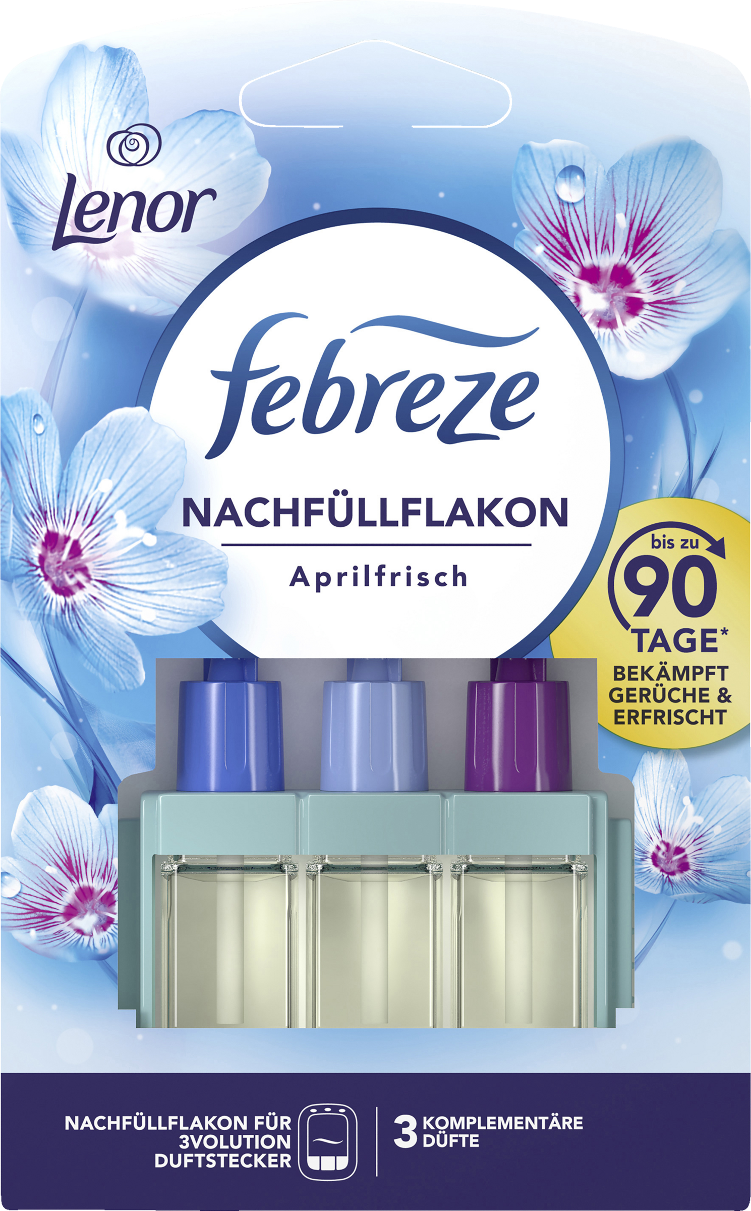 febreze 3Volution Duftstecker Nachfüllflakon Lenor Aprilfrisch