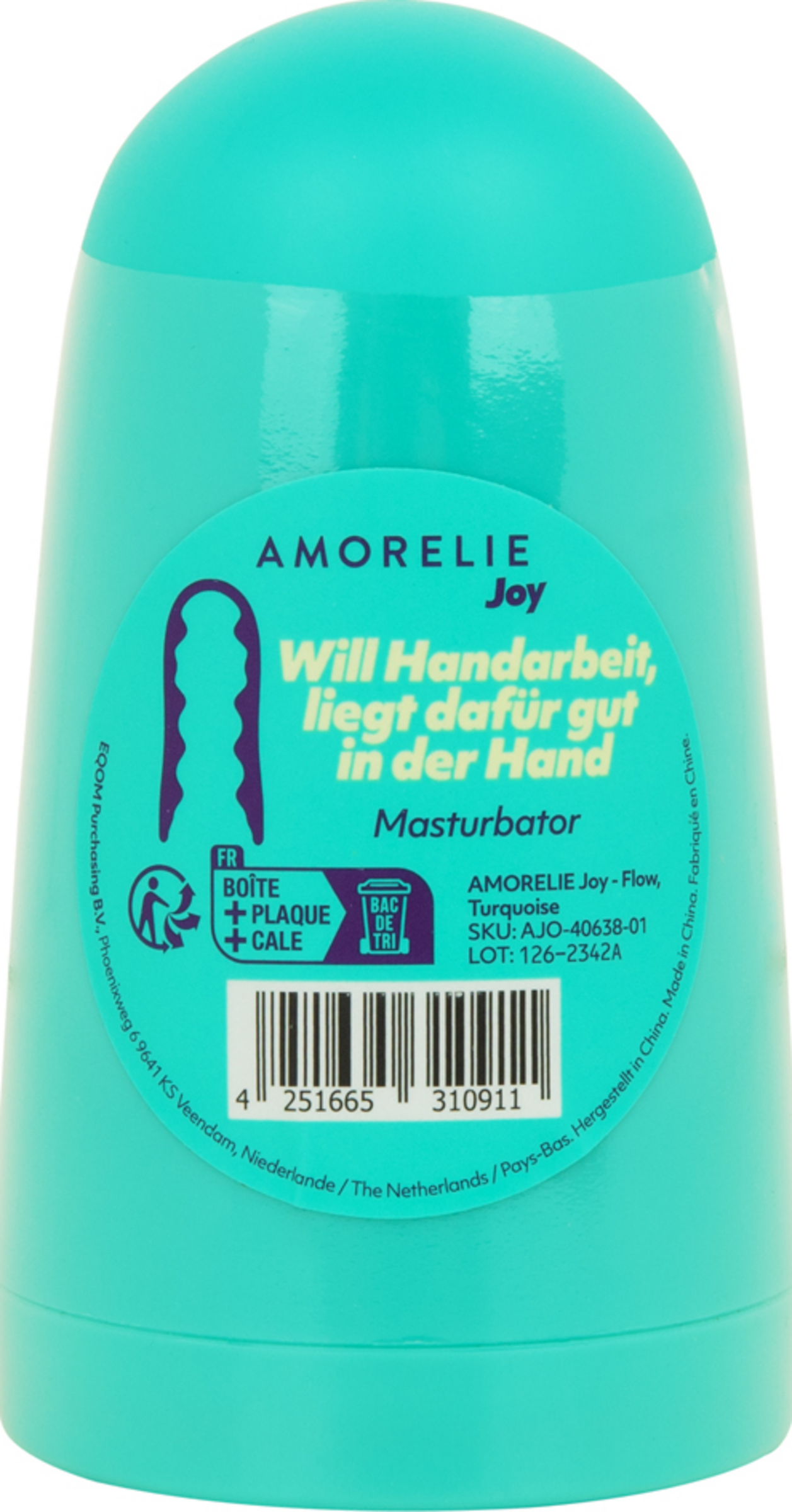 AMORELIE Joy Masturbator Flow türkis