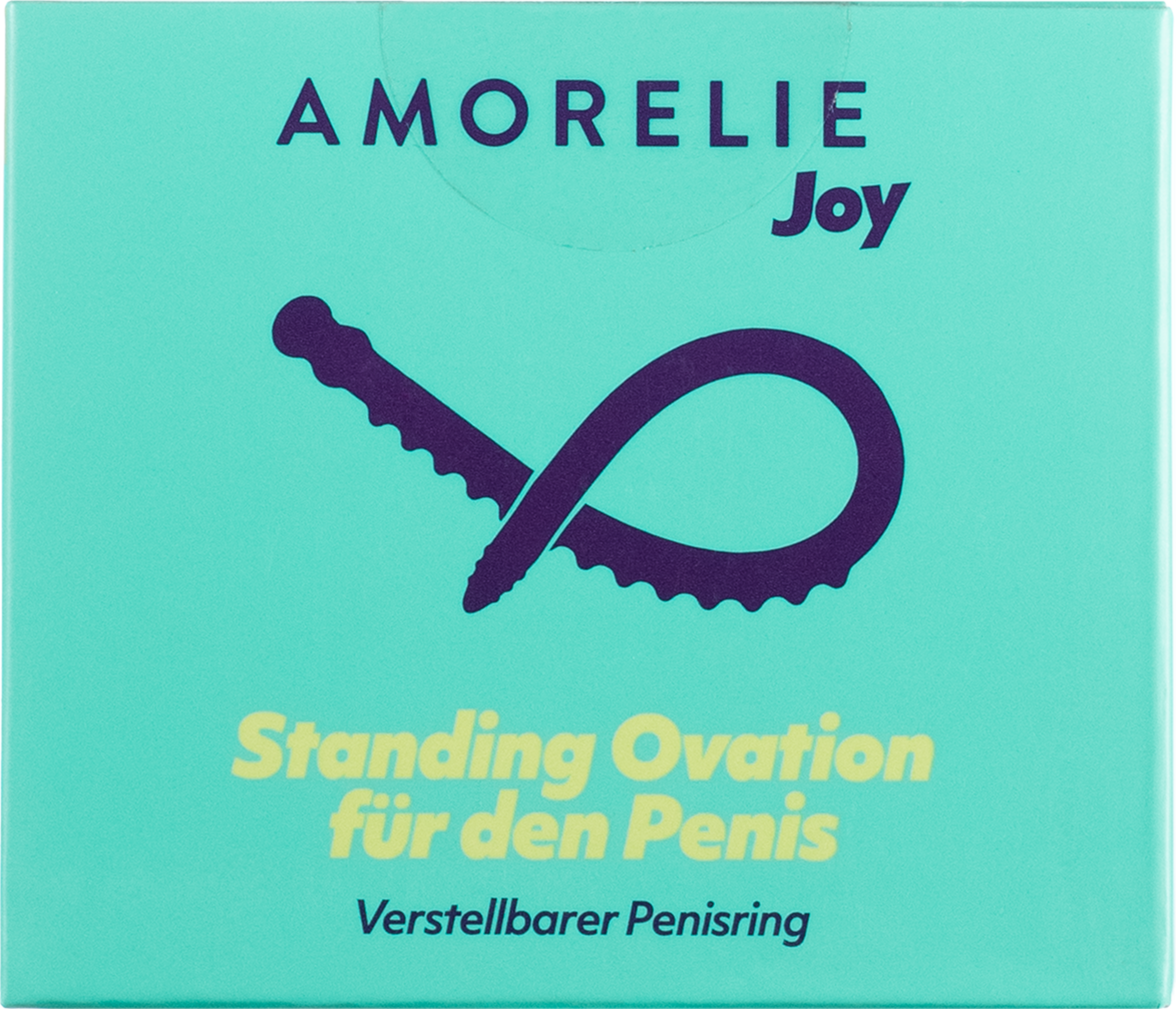 AMORELIE Joy Verstellbarer Penisring Sway blau