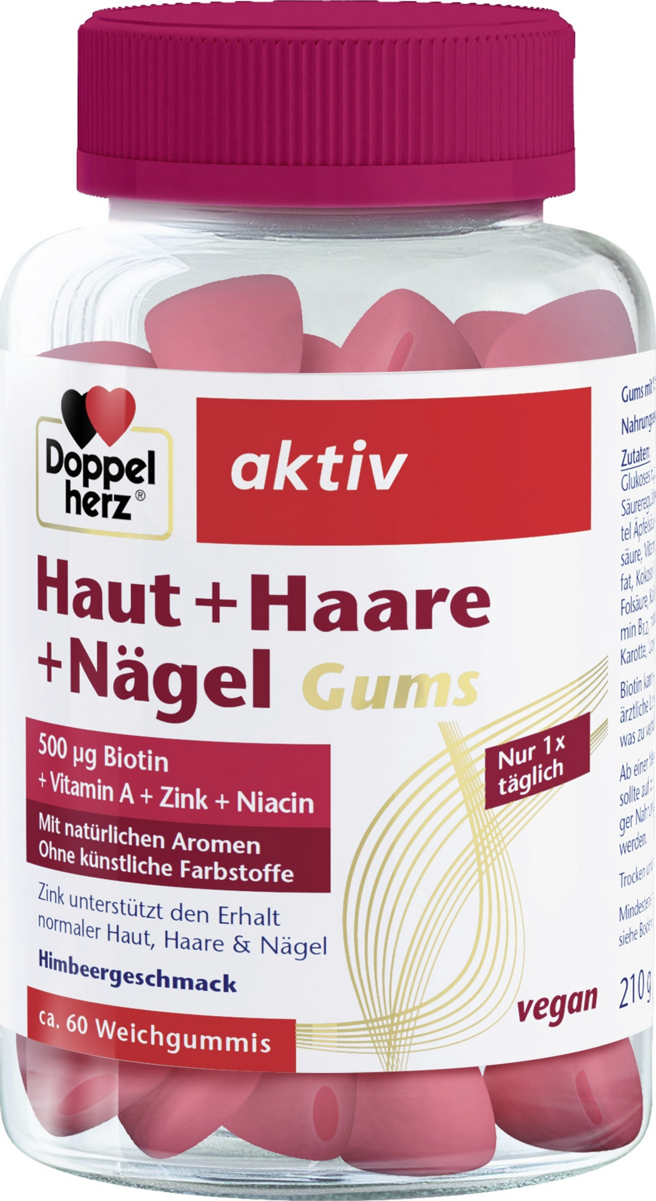 Doppelherz Haut + Haare + Nägel Gums